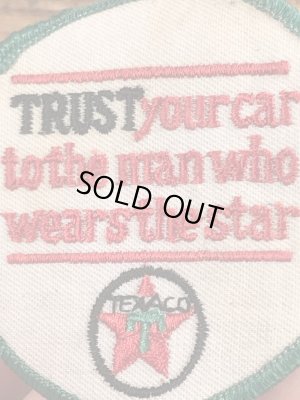 70年代頃のテキサコのビンテージのワッペン