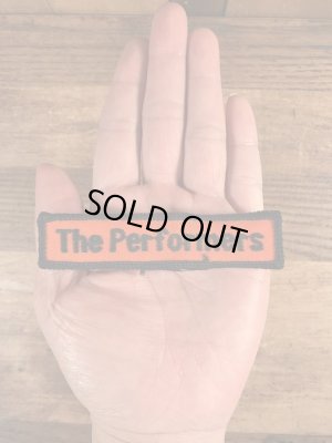 70年代頃のThe Performersのビンテージの刺繡ワッペン
