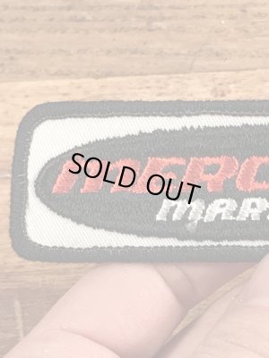 70年代頃のマーキュリーマリンのビンテージの刺繡ワッペン