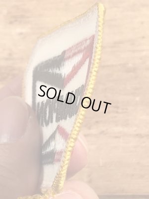 70年代頃のチャンピオンスパークプラグのビンテージの刺繡ワッペン