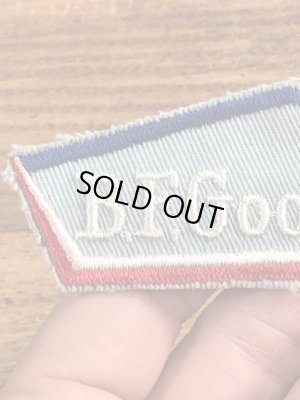 70年代頃のBFグッドリッチのビンテージの刺繡ワッペン