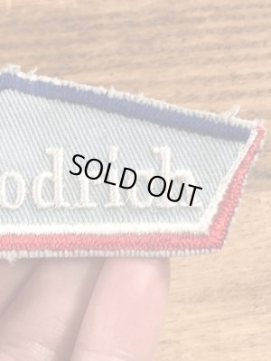 70’sのBFグッドリッチのヴィンテージの刺繡パッチ
