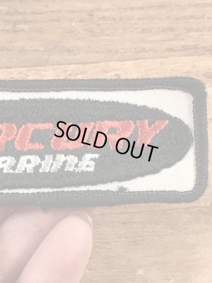 70’sのマーキュリーマリンのヴィンテージの刺繡パッチ