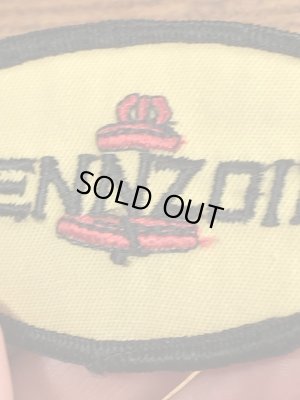 70年代頃のペンゾイルのビンテージの刺繡ワッペン