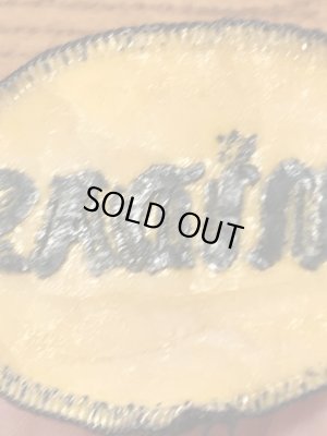 70’sのMidasのヴィンテージの刺繡パッチ