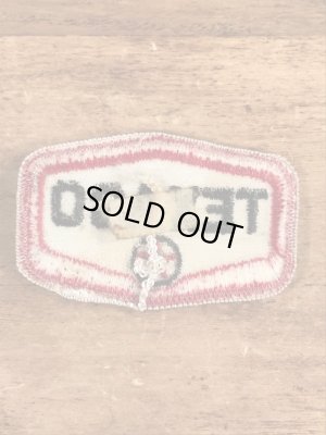 70’sのテキサコのヴィンテージの刺繡パッチ