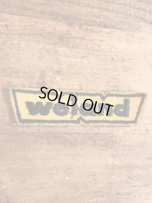 70年代頃のWeiandのビンテージの刺繡ワッペン