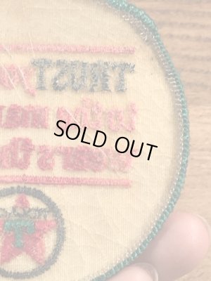 70年代頃のテキサコのビンテージのワッペン