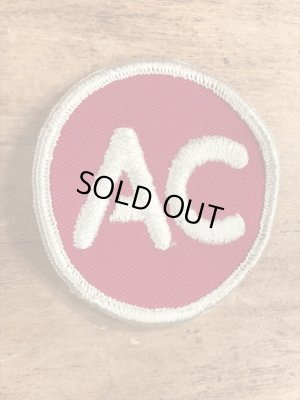 70年代頃のACスパークプラグのビンテージのワッペン