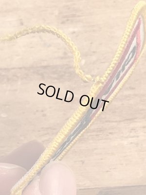 70年代頃のチャンピオンスパークプラグのビンテージの刺繡ワッペン