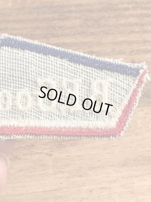 70年代頃のBFグッドリッチのビンテージの刺繡ワッペン