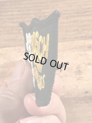 70年代頃のボッシュスパークプラグのビンテージの刺繡ワッペン