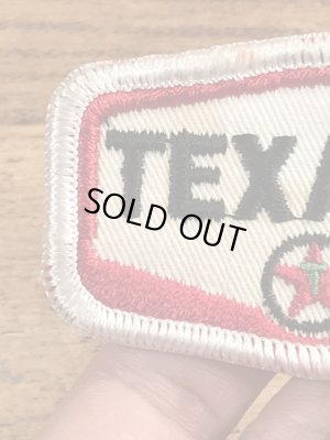 70年代頃のテキサコのビンテージの刺繡ワッペン