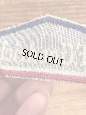 70’sのBFグッドリッチのヴィンテージの刺繡パッチ