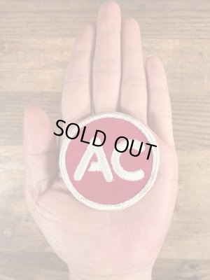 70年代頃のACスパークプラグのビンテージのワッペン