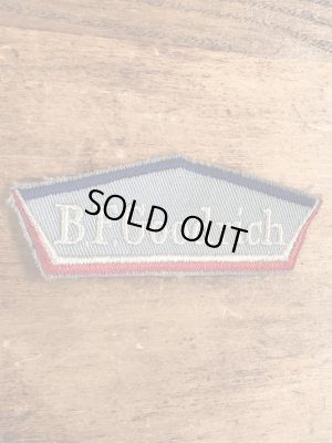 70年代頃のBFグッドリッチのビンテージの刺繡ワッペン