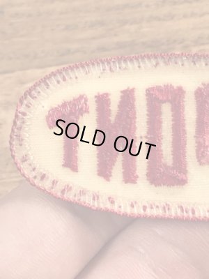 70’sのDu Pontのヴィンテージの刺繡パッチ