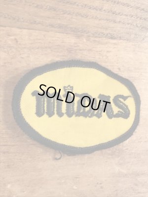 70年代頃のMidasのビンテージの刺繡ワッペン