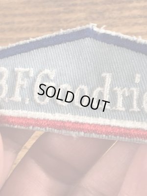 70年代頃のBFグッドリッチのビンテージの刺繡ワッペン