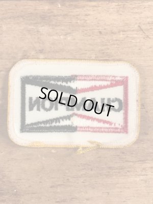 70’sのチャンピオンスパークプラグのヴィンテージの刺繡パッチ