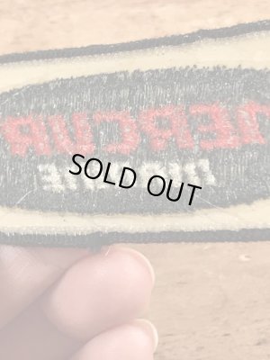 70’sのマーキュリーマリンのヴィンテージの刺繡パッチ