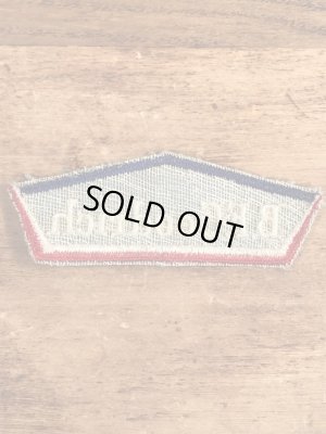 70’sのBFグッドリッチのヴィンテージの刺繡パッチ