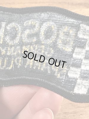 70’sのボッシュスパークプラグのヴィンテージの刺繡パッチ