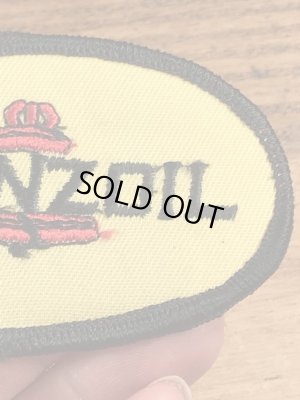 70’sのペンズオイルのヴィンテージの刺繡ワッペン