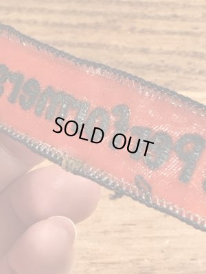 70’sのThe Performersのヴィンテージの刺繡パッチ