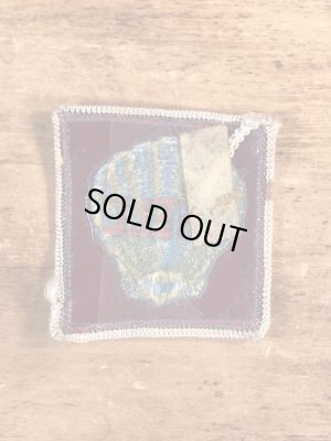 70’sのShellのヴィンテージの刺繍ワッペン