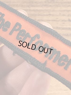 70年代頃のThe Performersのビンテージの刺繡ワッペン