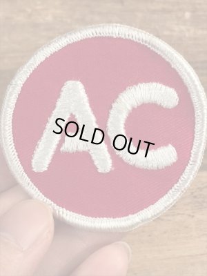 70年代頃のACスパークプラグのビンテージのワッペン