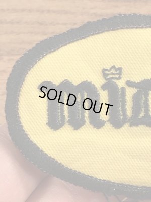 70年代頃のMidasのビンテージの刺繡ワッペン