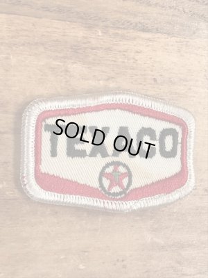 70年代頃のテキサコのビンテージの刺繡ワッペン