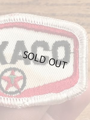 70’sのテキサコのヴィンテージの刺繡パッチ