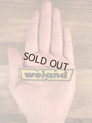 70年代頃のWeiandのビンテージの刺繡ワッペン