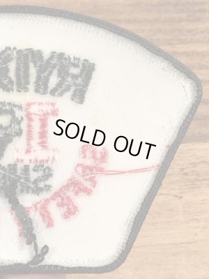 70年代頃のRyder Shop Safety Awardのビンテージの刺繡ワッペン