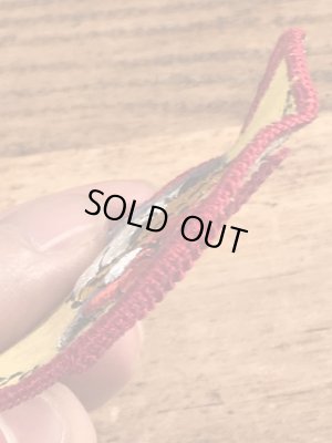 70’sのディズニーのドナルドダックのヴィンテージの刺繡パッチ