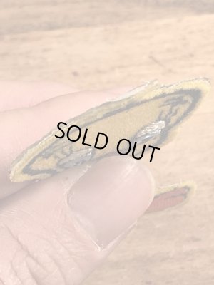 70年代頃のルーニーテューンズのトゥイーティーのビンテージの刺繡ワッペン