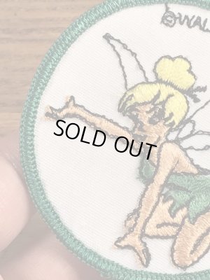 70年代頃のディズニーのティンカーベルのビンテージの刺繡ワッペン