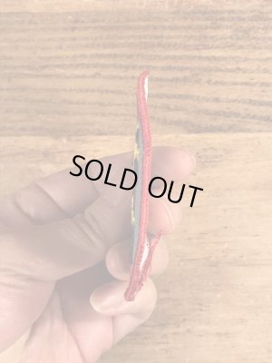 70年代頃のディズニーのミッキーとミニーマウスのビンテージの刺繡ワッペン