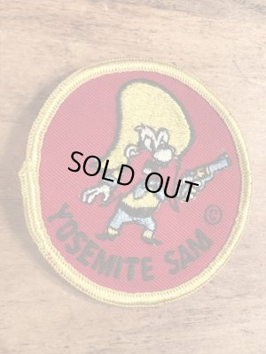 70年代頃のルーニーテューンズのヨセミテサムのビンテージの刺繡ワッペン