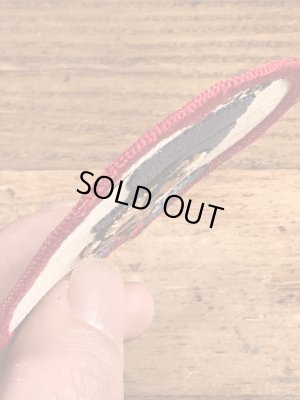 70年代頃のディズニーのジミニークリケットのビンテージの刺繡ワッペン