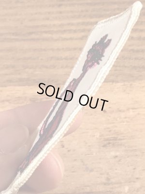 70年代頃のピンクパンサーのビンテージの刺繡ワッペン