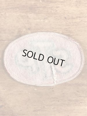 70’sのSTPオイルのヴィンテージの刺繡パッチ