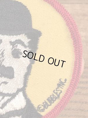 70’sのチャールズチャップリンのヴィンテージの刺繡パッチ