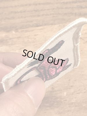 70年代頃のピンクパンサーのビンテージの刺繡ワッペン