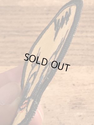 70年代頃のルーニーテューンズのトゥイーティーのビンテージの刺繡ワッペン