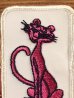 70年代頃のピンクパンサーのビンテージの刺繡ワッペン