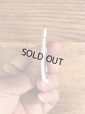 70年代頃のSTPオイルのビンテージの刺繡ワッペン